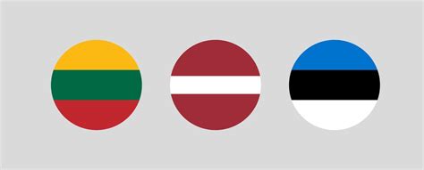 baltic countries flags